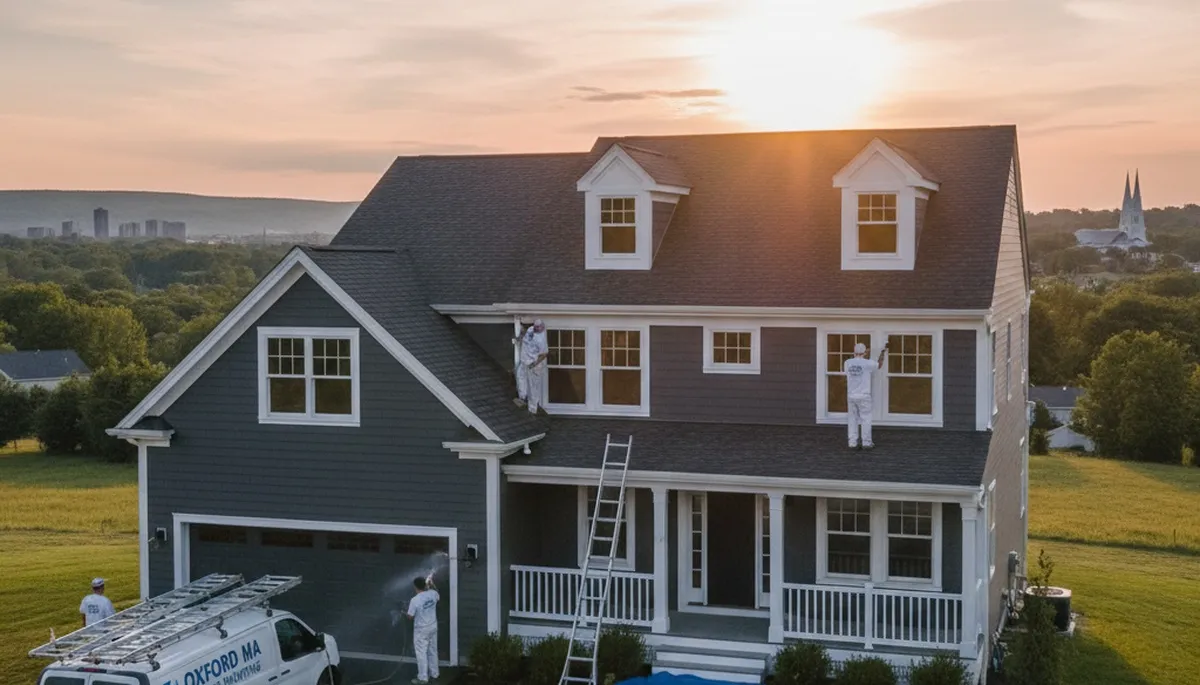 House painting contractors in Worcester, MA providing professional interior and exterior painting services